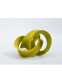 Coiled Yellow Green by Merete Rasmussen