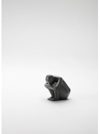 Miniature Crouching Figure by Terence Coventry
