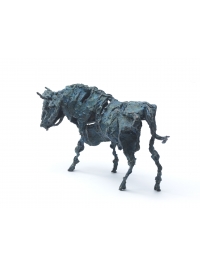 Glaring Bull by Deborah van der Beek