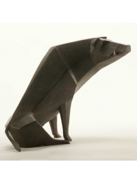 Sitting Boar Maquette by Terence Coventry