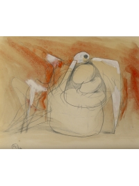 Study for Sculpture 2 by Bernard Meadows