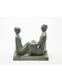 Couple I Maquette by Terence Coventry