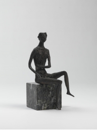 Seated Girl 1 by John Bridgeman