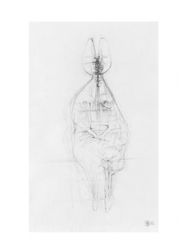 Study for Seated Queen