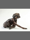 Crouching Girl by Ralph Brown