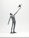 Man Releasing Bird by Terence Coventry