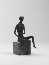 Seated Girl 1 by John Bridgeman