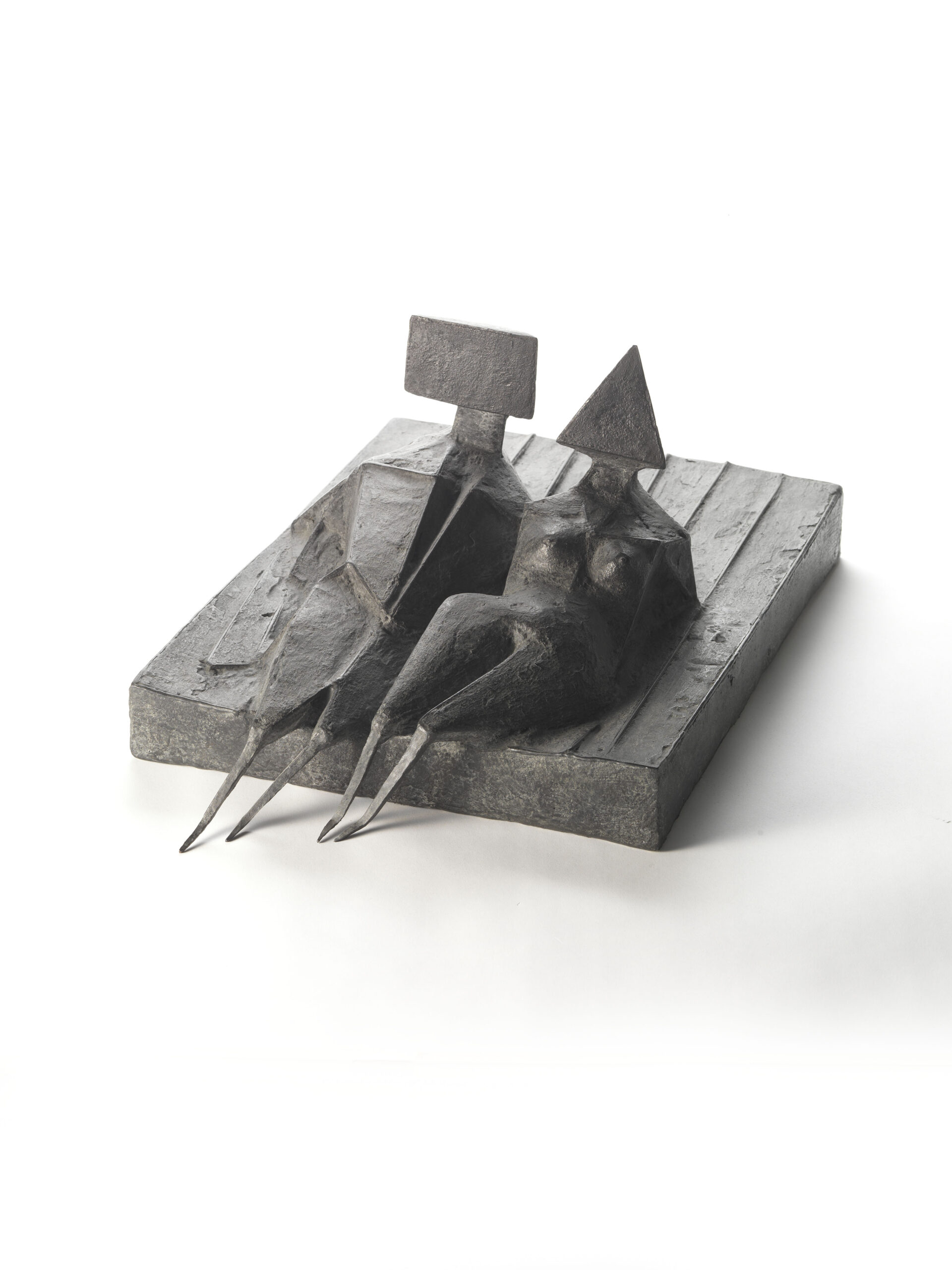 Two Lying Figures on Base II