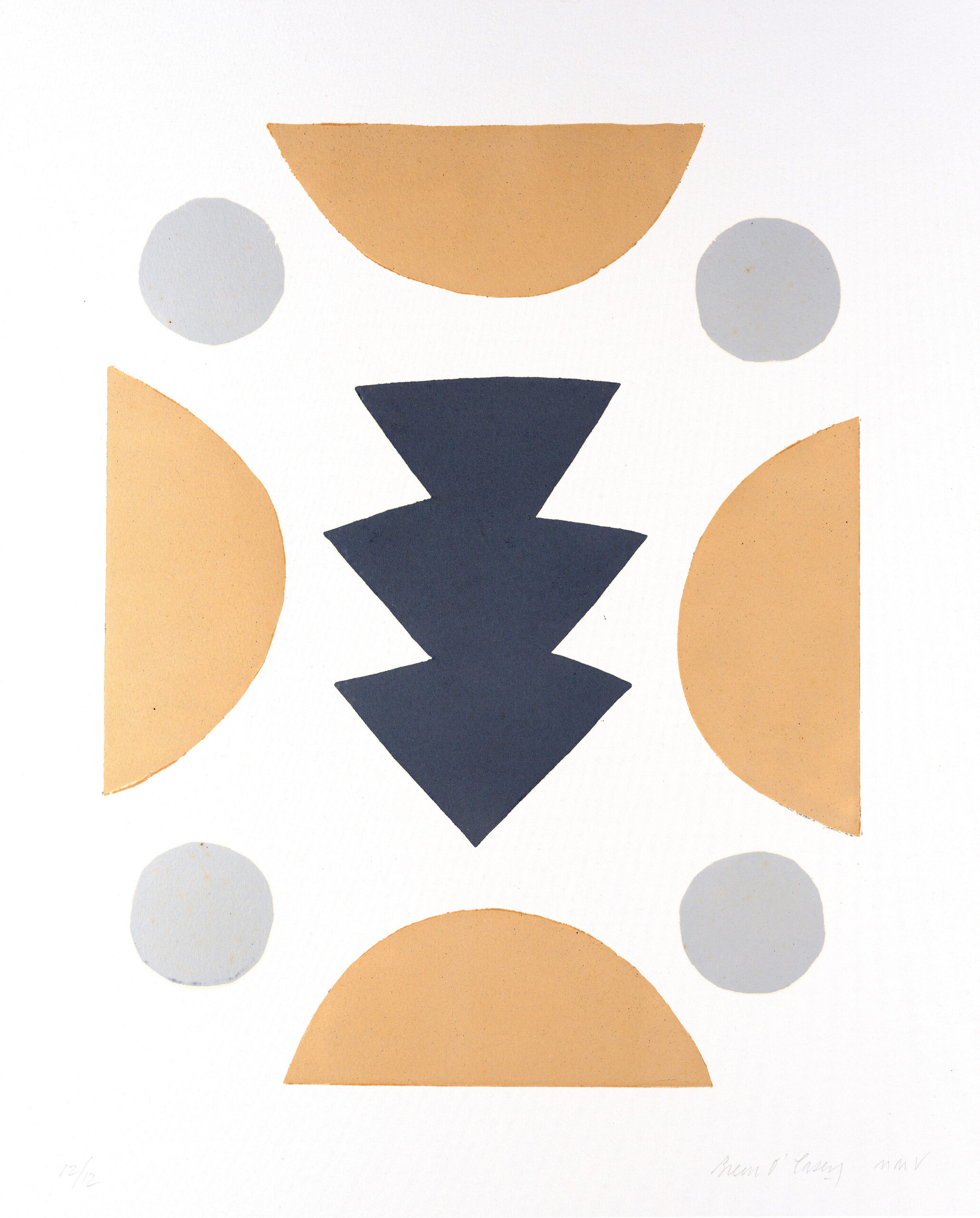 Angular Form in Grey