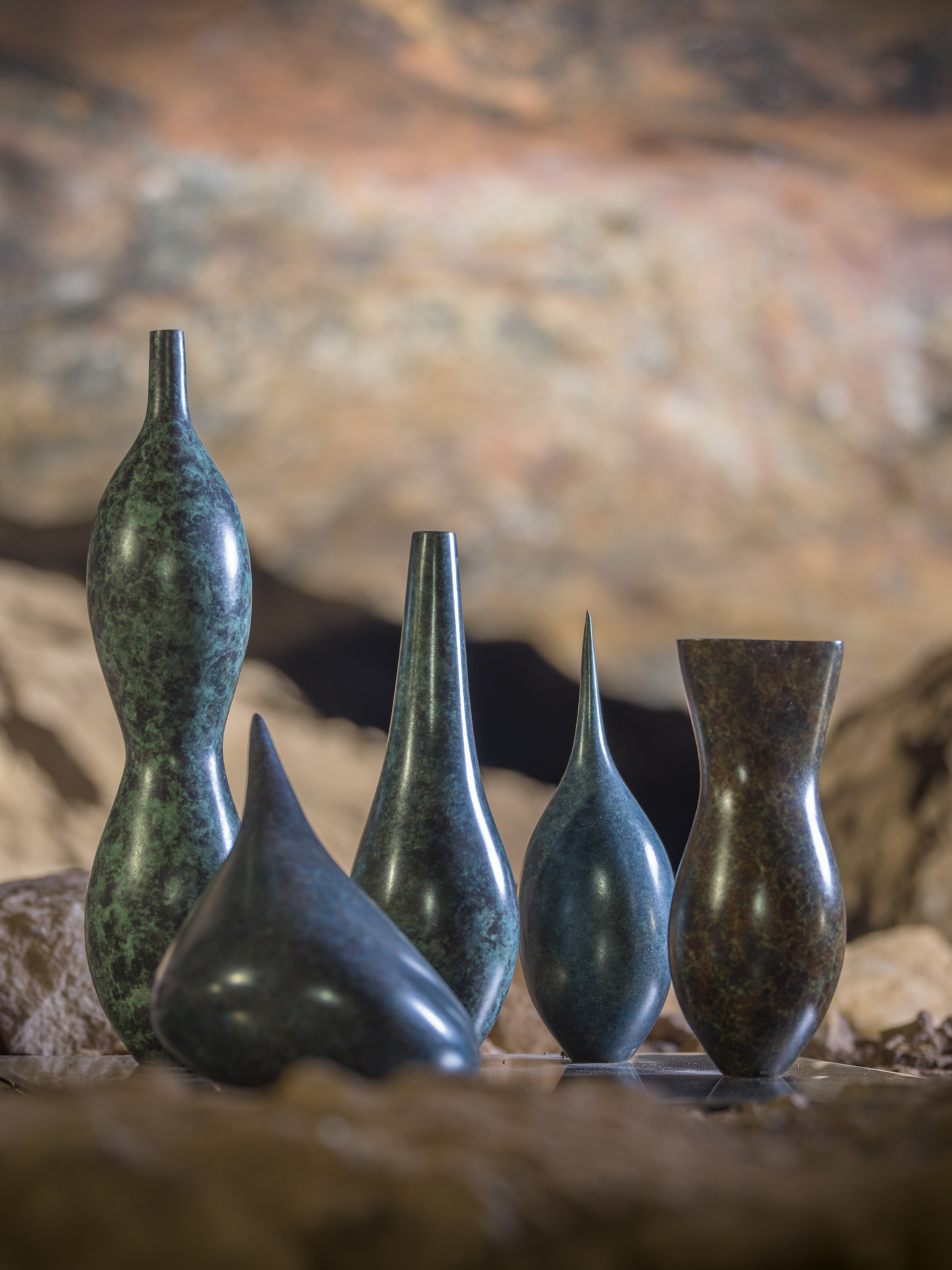 Five Vessels Maquette