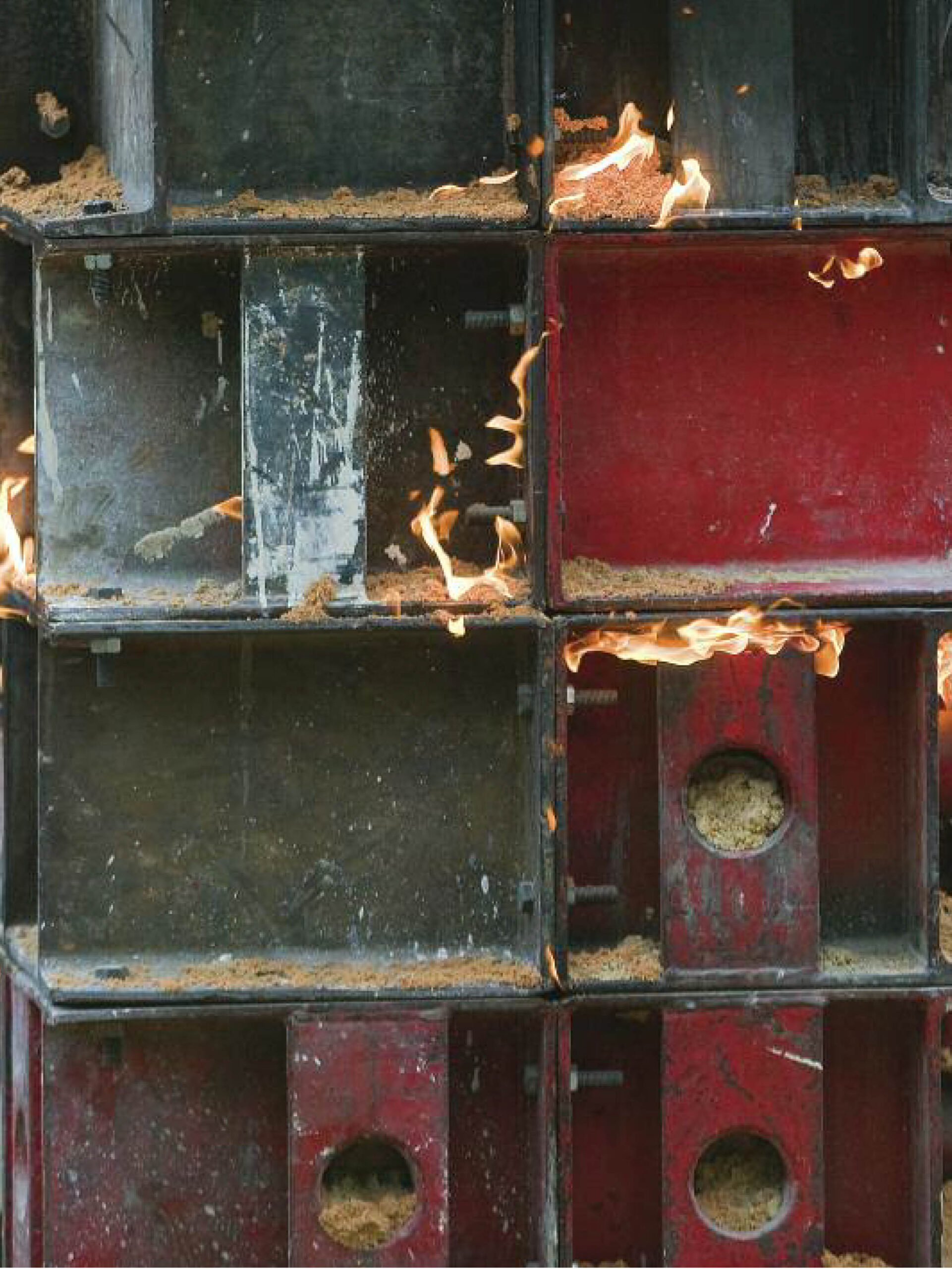 Fire and Brimstone: 12 artists exploring the drama and sensuality of the casting process, 2009