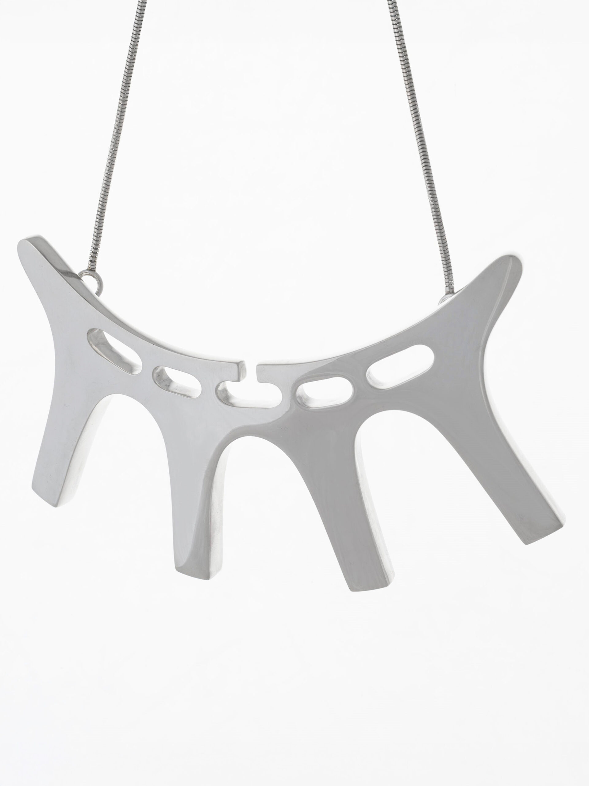 Double Deer Necklace
