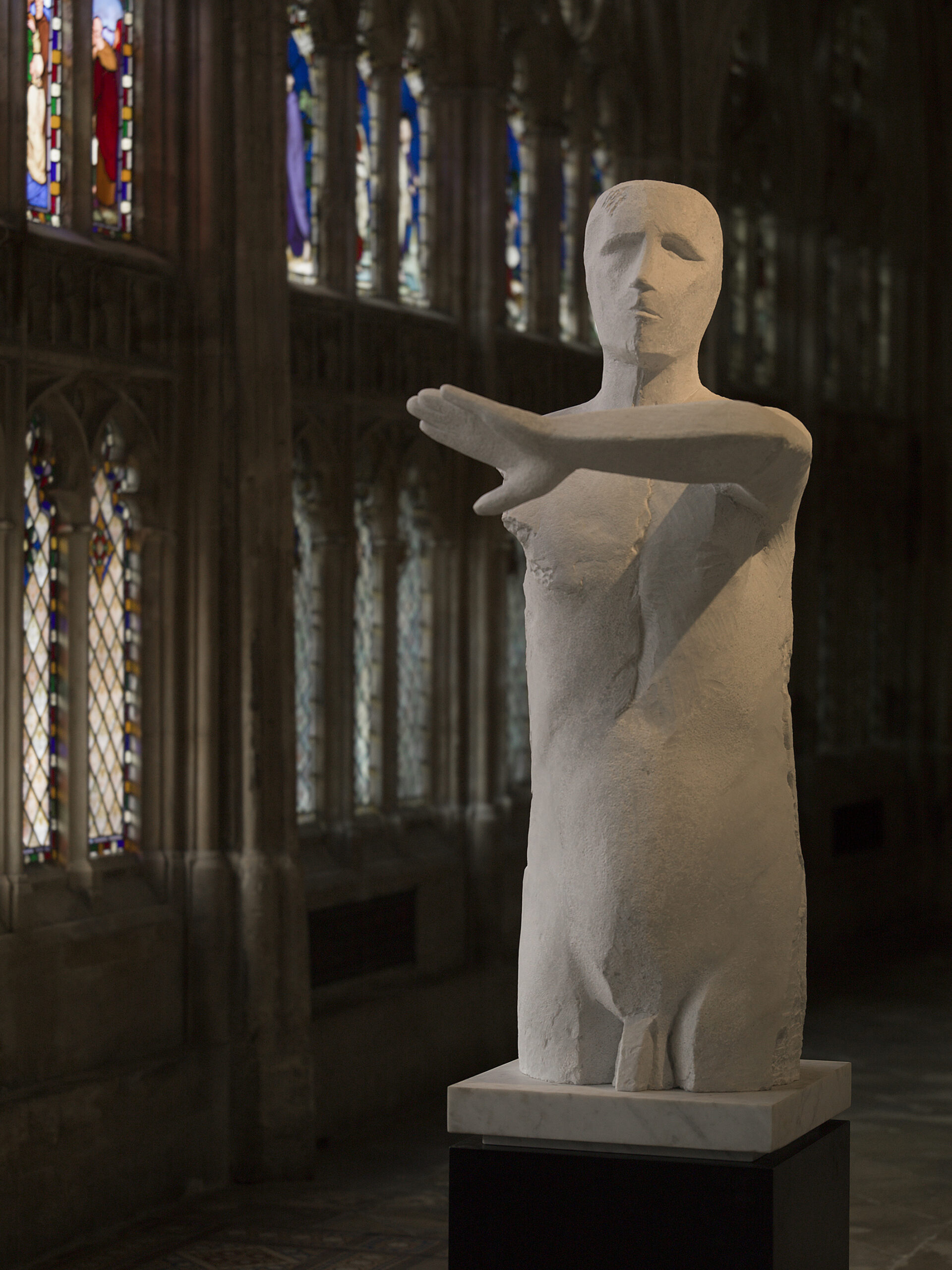 Man with Raised Arm