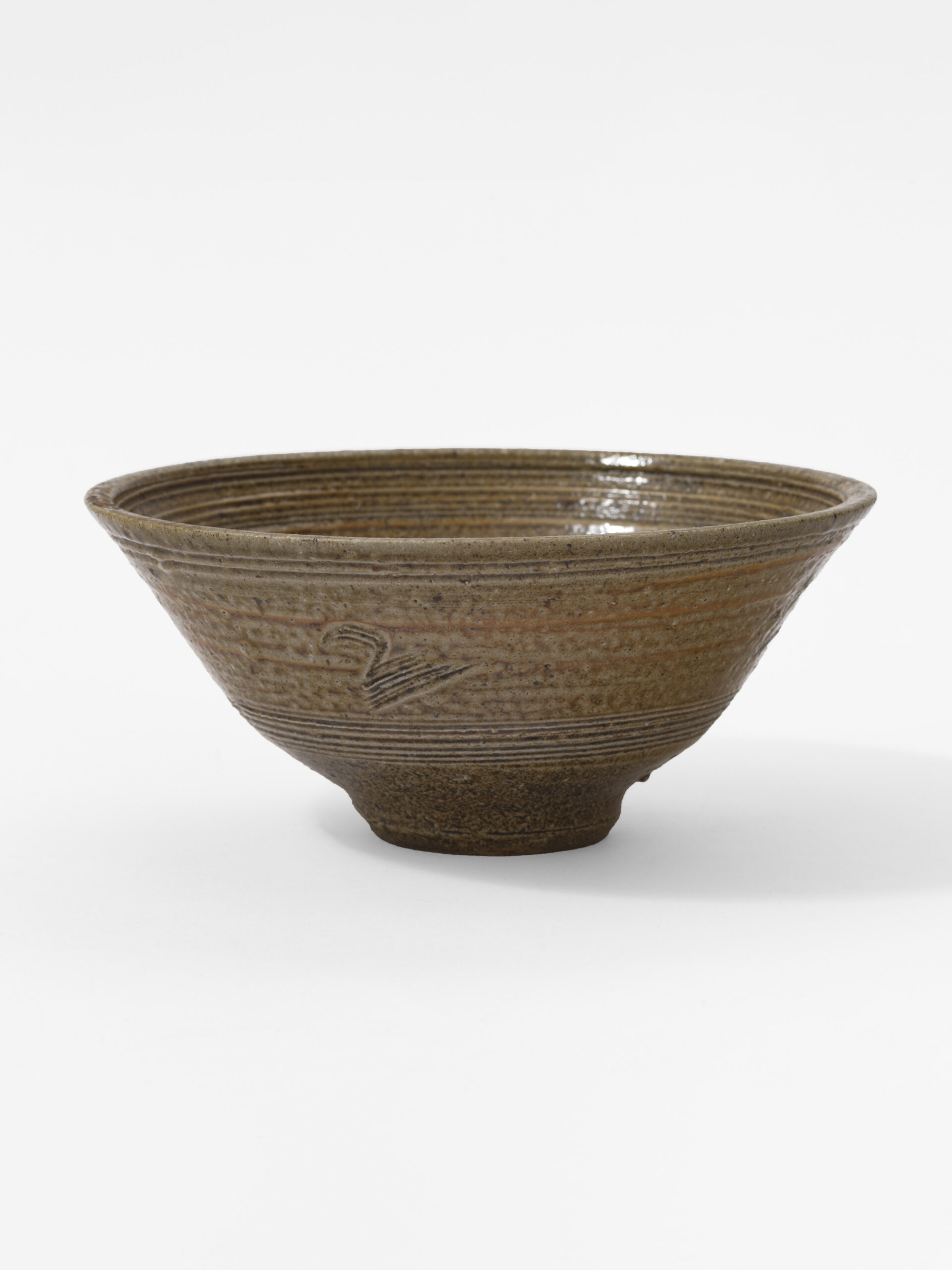Salt Glazed Bowl Leach Pottery